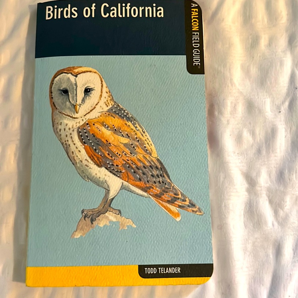 Burns of California a falcon Field guide book paperback beautiful graphics